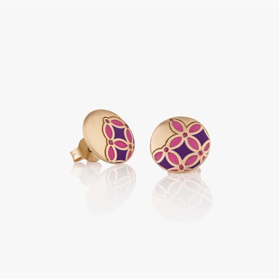 MY MUSE GLORY ENAMEL MINI EARRINGS